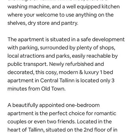 Deluxe Art In Heart Of 公寓 塔林